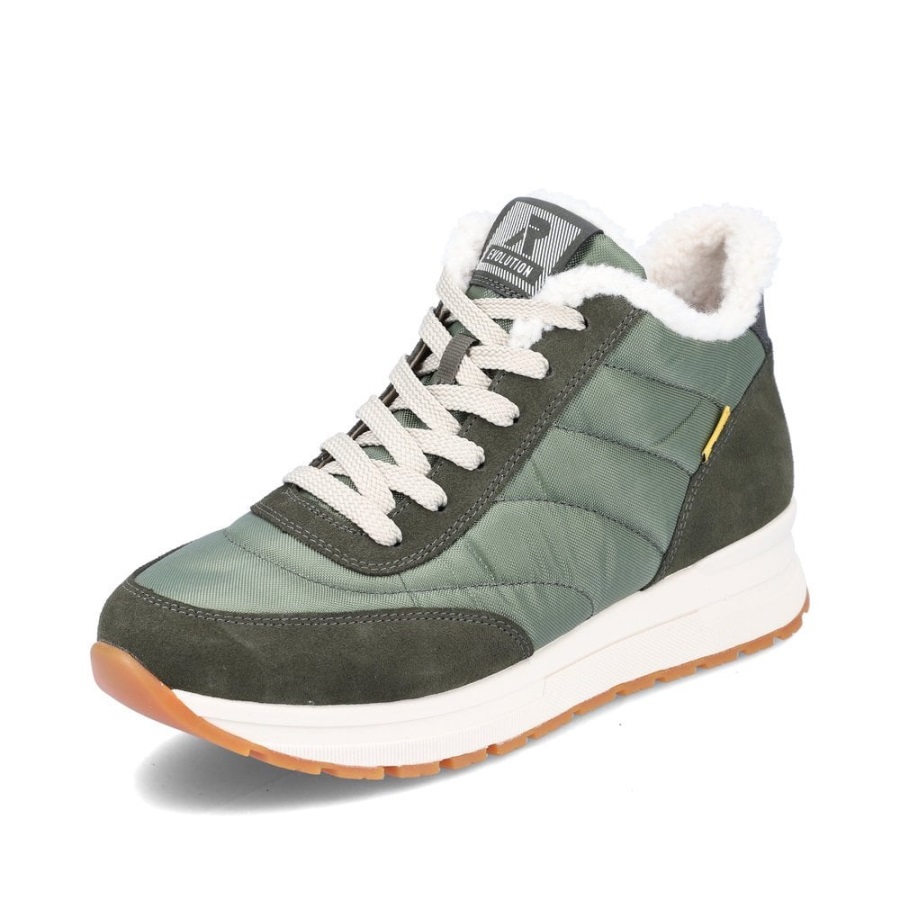 Rieker R-evolution 40861 Naisten Saappaat Vihreät