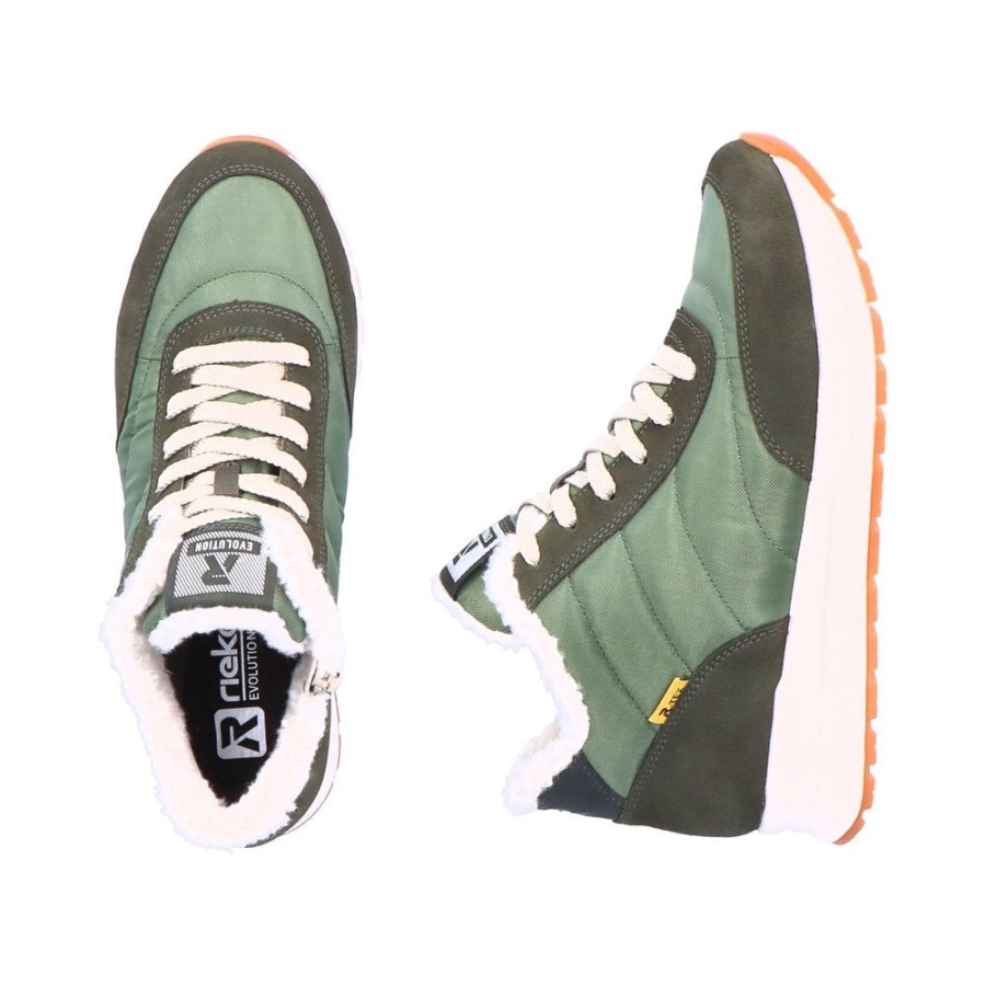 Rieker R-evolution 40861 Naisten Saappaat Vihreät