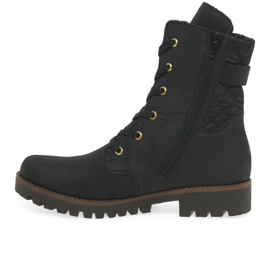 Mustat Rieker District Naisten Nilkkurit