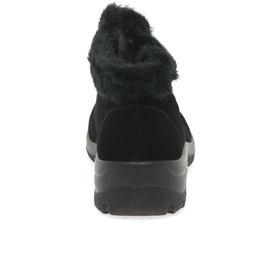 Mustat Rieker Ella Naisten Lämminvuoratut Nilkkurit