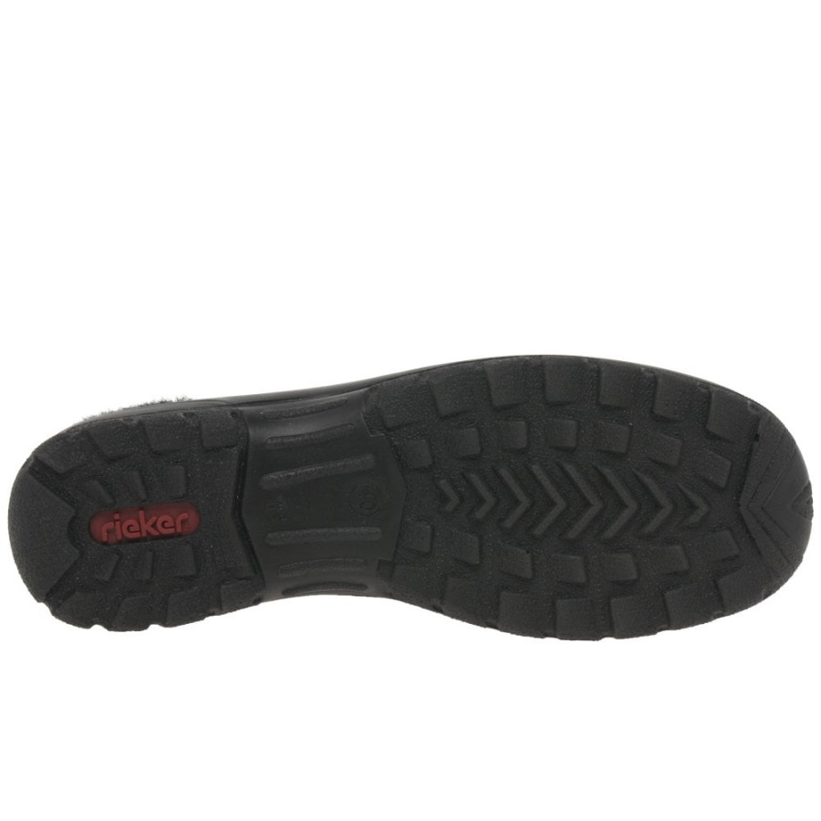 Mustat Rieker Ella Naisten Lämminvuoratut Nilkkurit