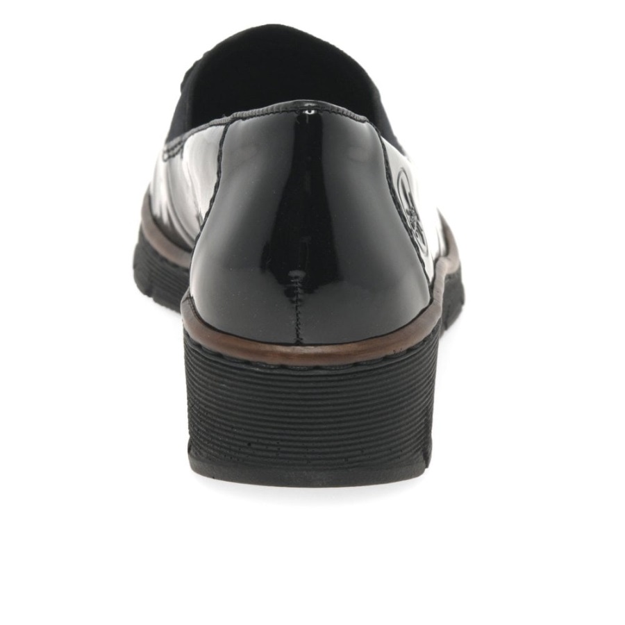 Mustat Rieker Gleam Naisten Tupsuhousut