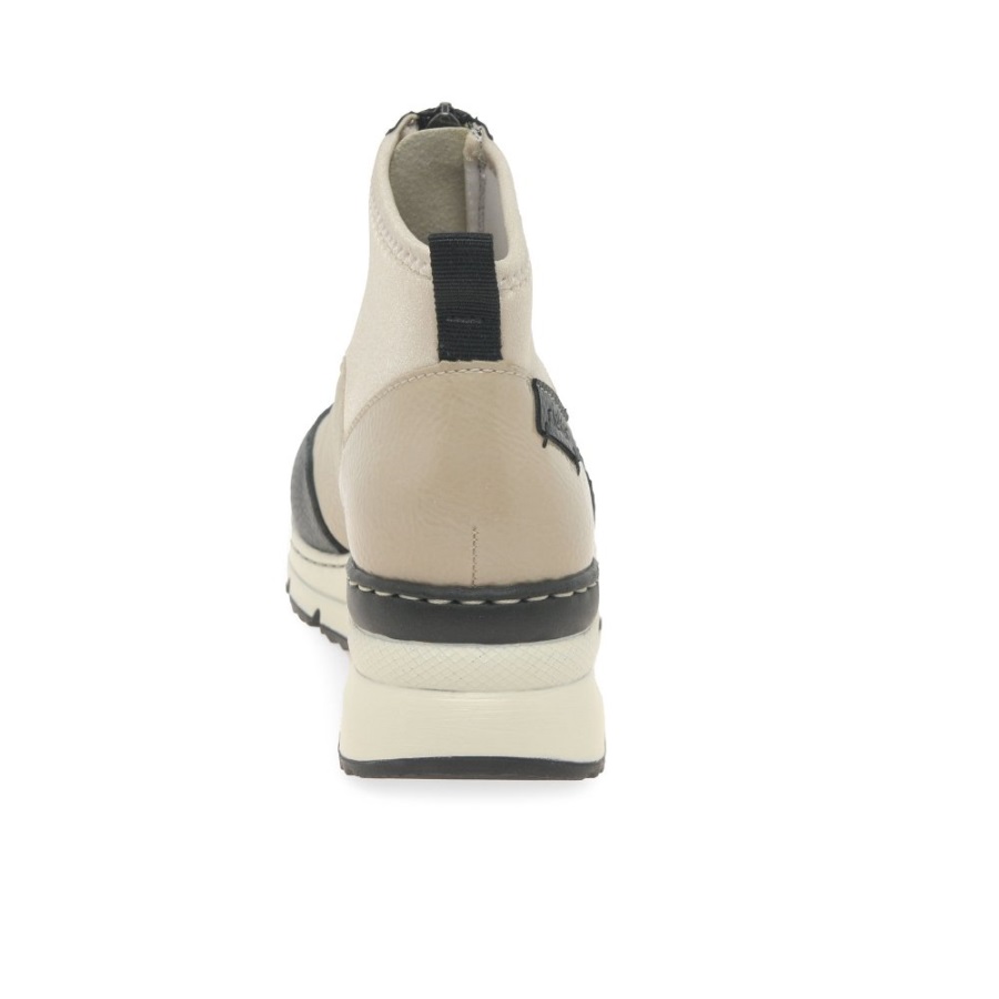 Mustat Rieker Greece Naisten Nilkkurit