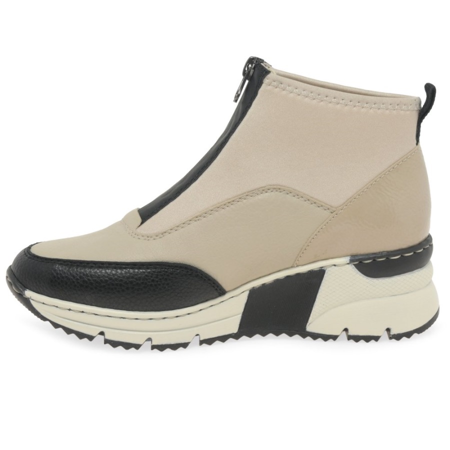 Mustat Rieker Greece Naisten Nilkkurit