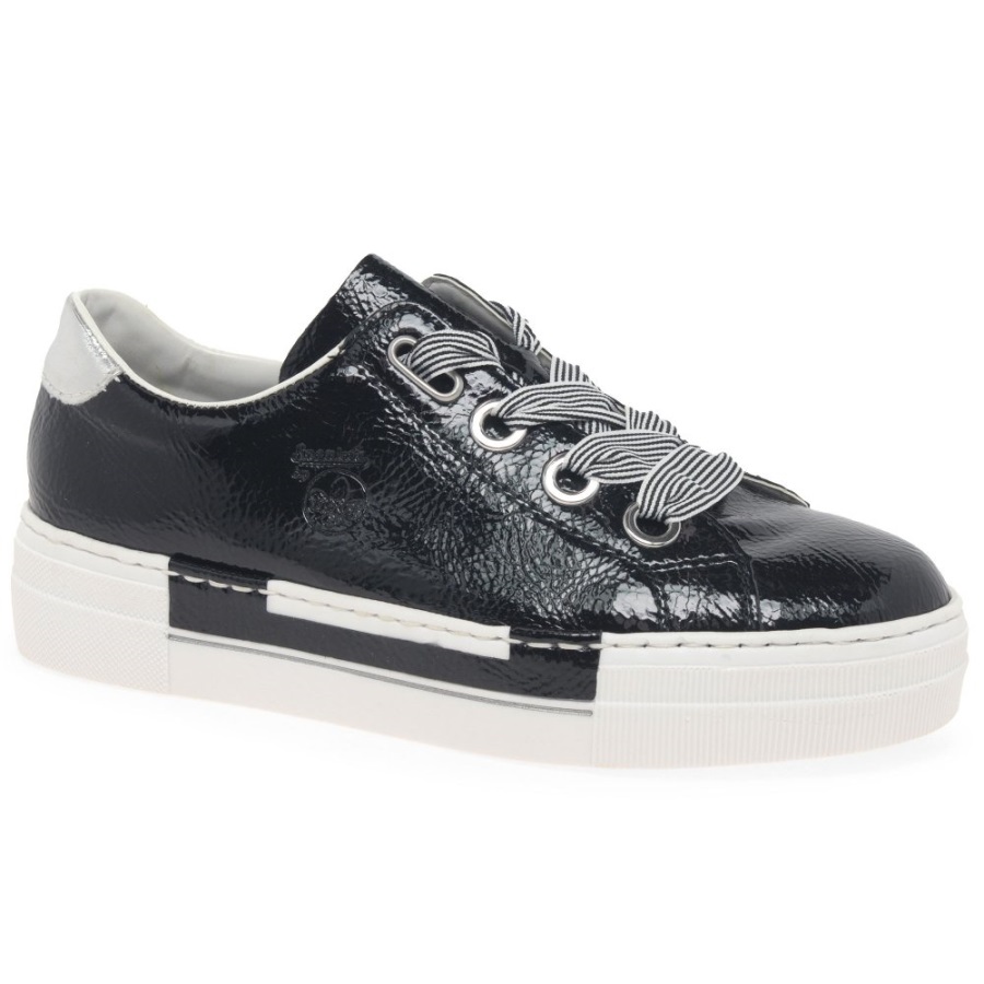 Mustat Rieker Lagro Naisten Tennarit