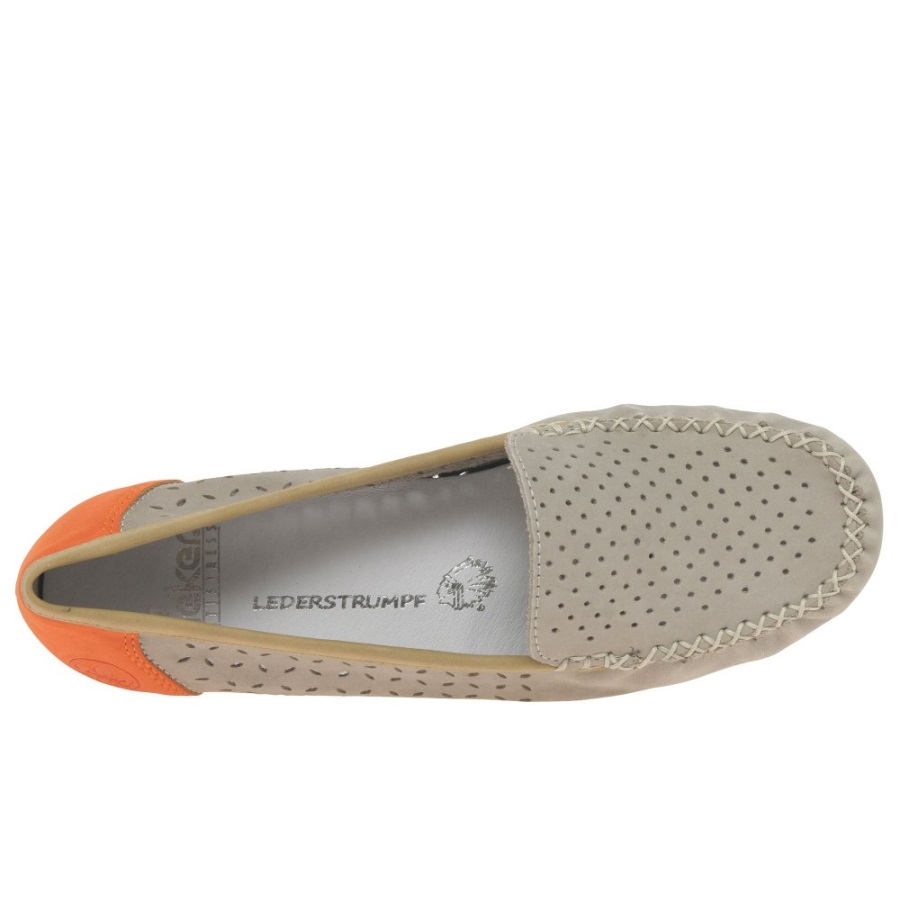 Pilvi Rieker Peggy Naisten Rei'itetty Yksityiskohta Mokasiinit