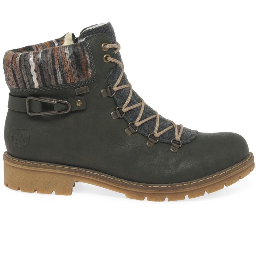 Forest Rieker Peak Naisten Casual Lace Up Kävelysaappaat