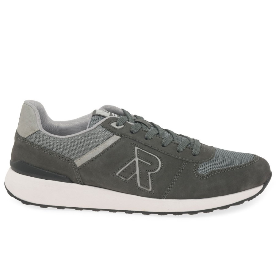 Harmaat Rieker Frank Miesten Tennarit