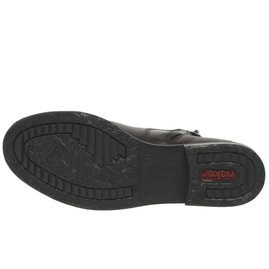 Rieker Elton Naisten Chelsea Saappaat Ruskeat