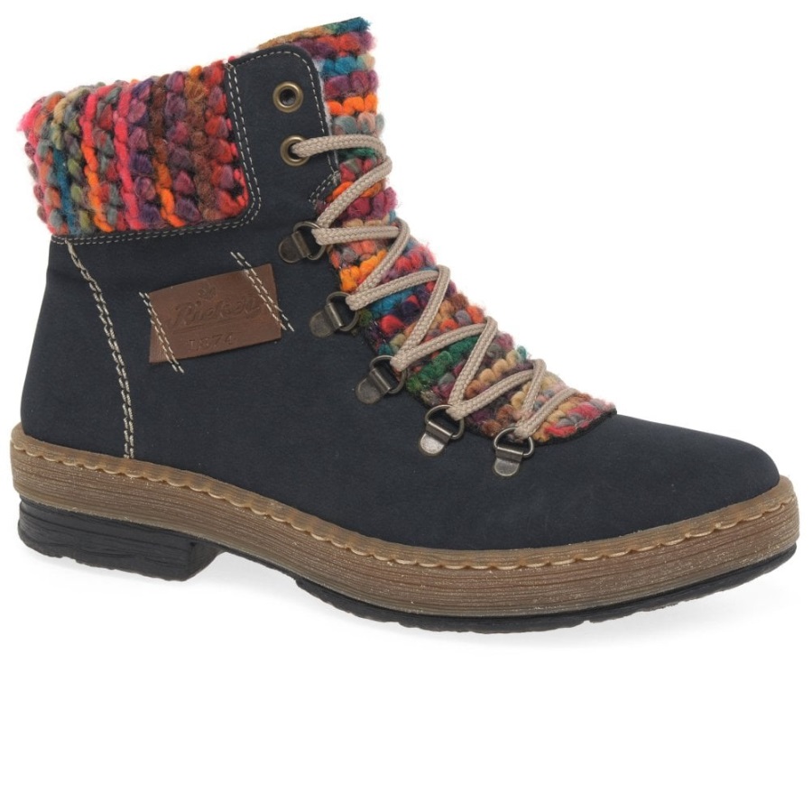 Rieker Smaragdi Naisten Retkeilijän Nilkkurit Pacific