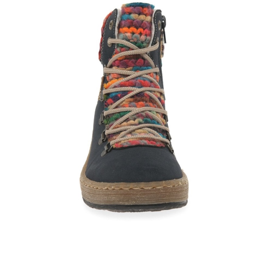 Rieker Smaragdi Naisten Retkeilijän Nilkkurit Pacific