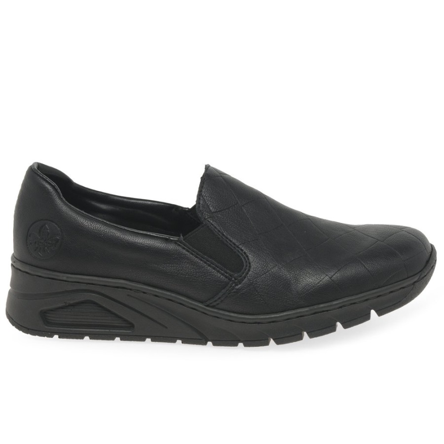 Rieker Syksyn Naisten Kengät Mustat