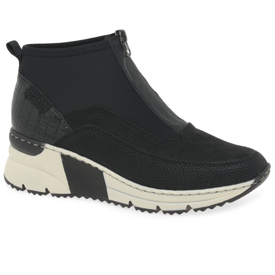 Rieker Greece Naisten Nilkkurit Mustat