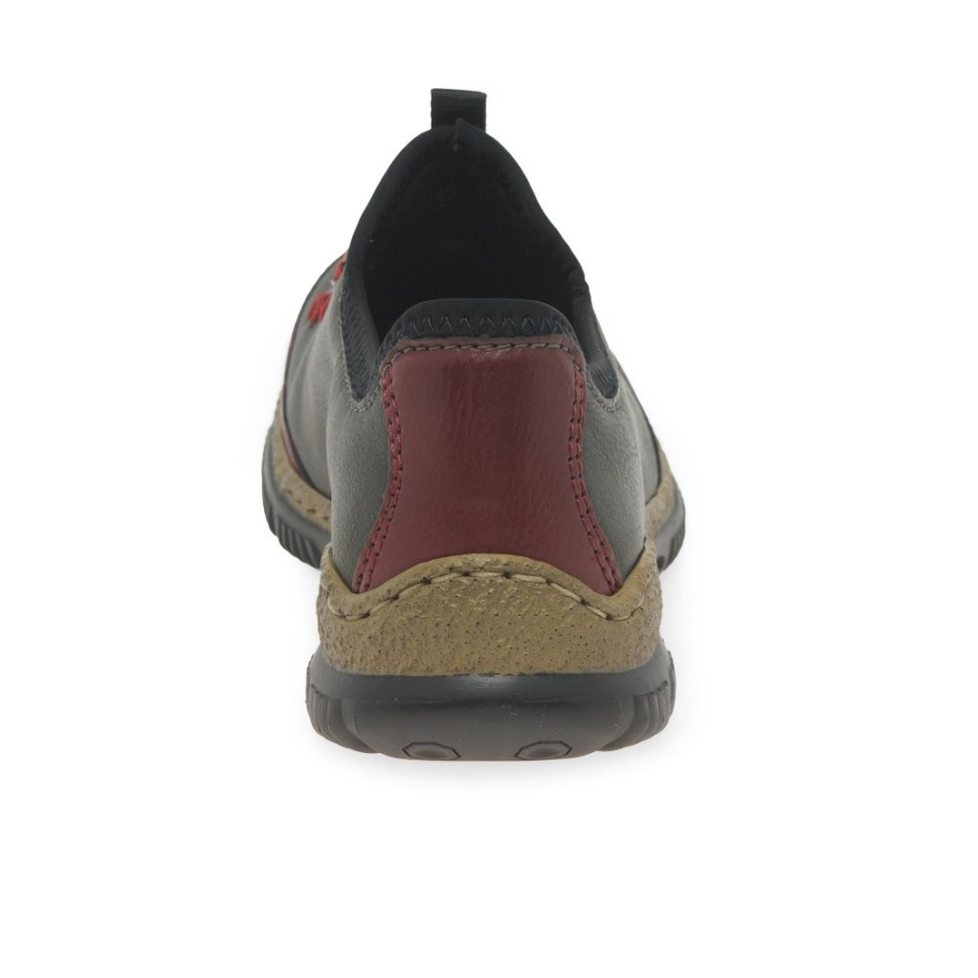 Rieker Herbie Naisten Pull On Kengät Wine