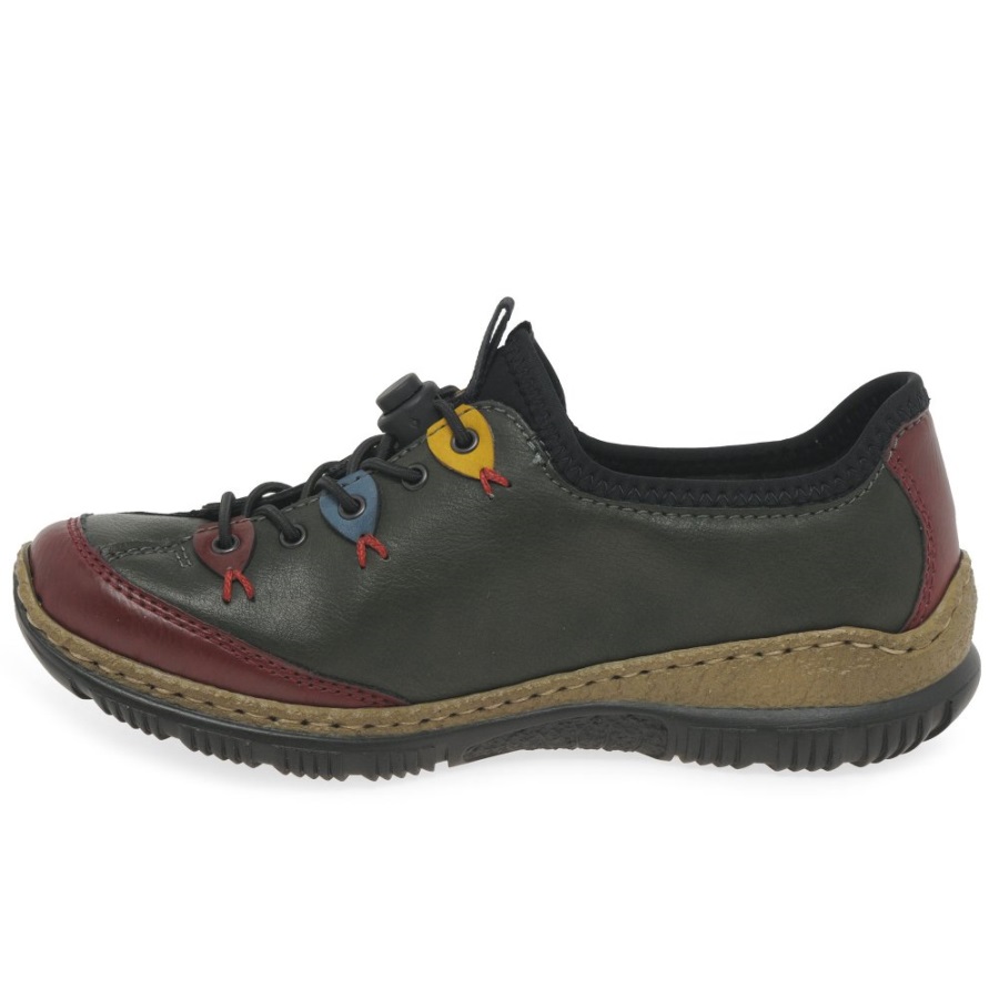 Rieker Herbie Naisten Pull On Kengät Wine