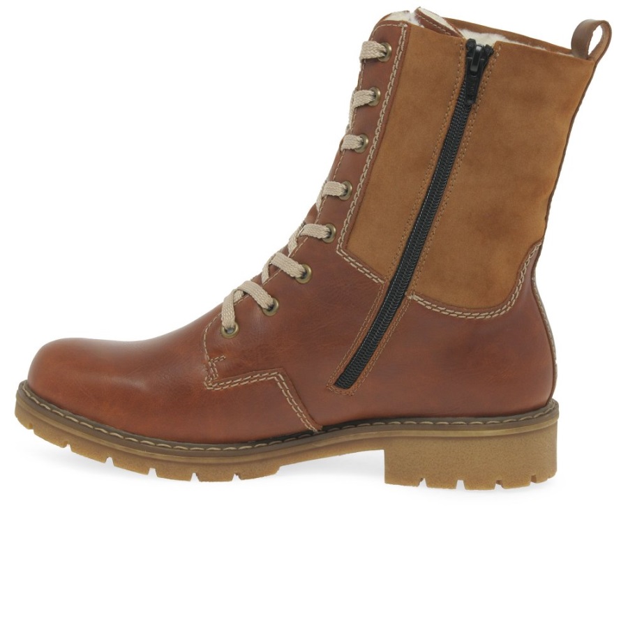 Rieker Hike Naisten Nilkkurit Rusketus