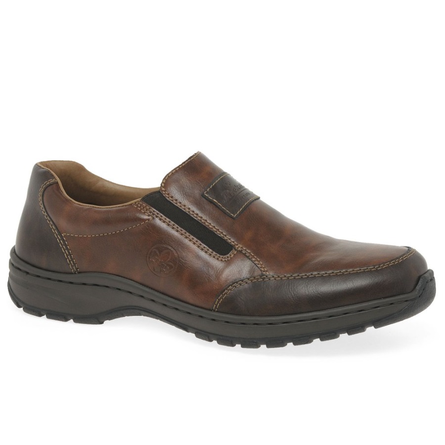 Rieker Hume Miesten Slip On Kengät Toffee