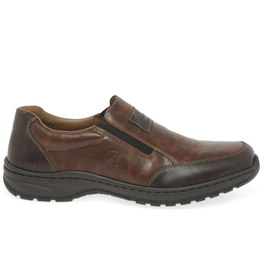 Rieker Hume Miesten Slip On Kengät Toffee