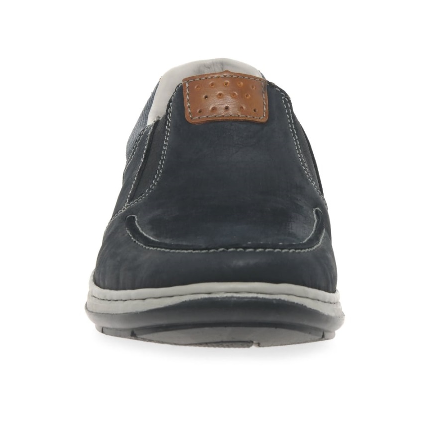 Rieker Patros Miesten Rento Slip On Kengät Nubuck