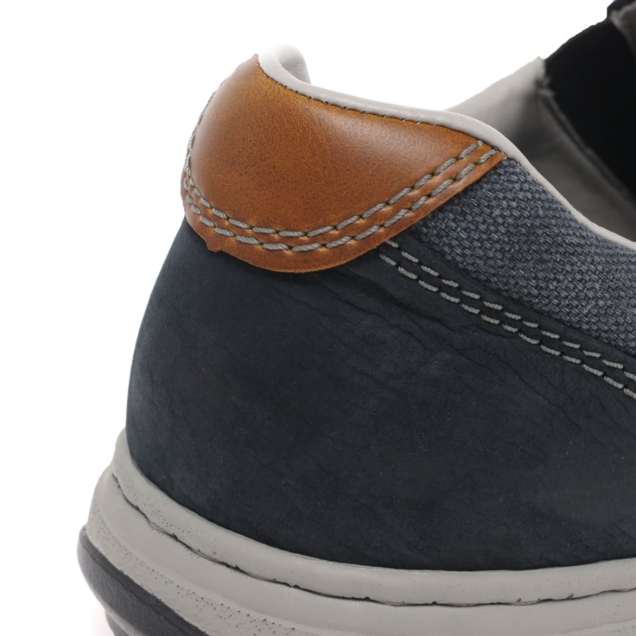 Rieker Patros Miesten Rento Slip On Kengät Nubuck