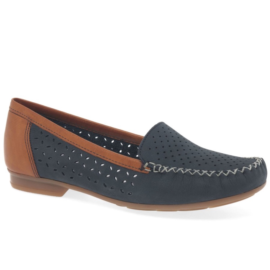 Rieker Peggy Naisten Rei'itetty Yksityiskohta Mokasiinit Nubuck