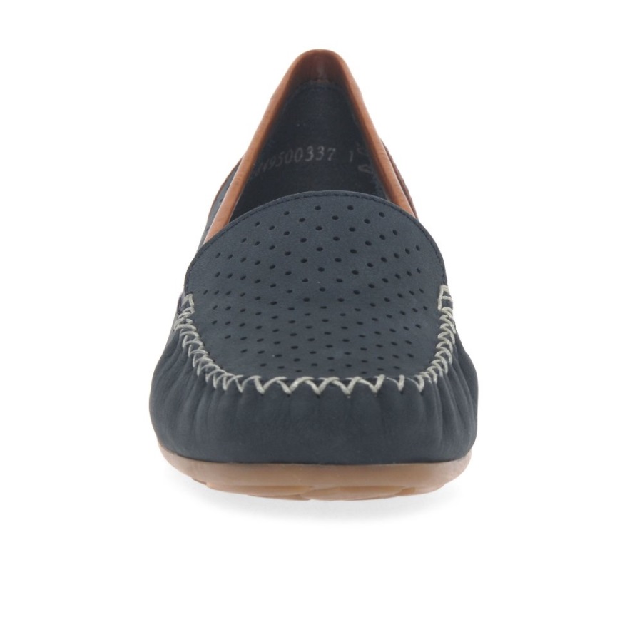 Rieker Peggy Naisten Rei'itetty Yksityiskohta Mokasiinit Nubuck