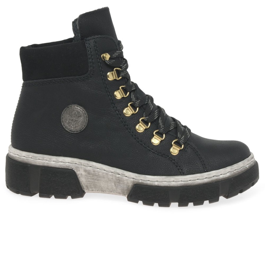 Rieker Raven Naisten Rennot Nilkkurit Mustat