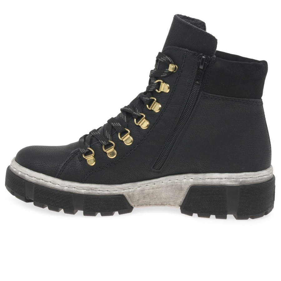 Rieker Raven Naisten Rennot Nilkkurit Mustat