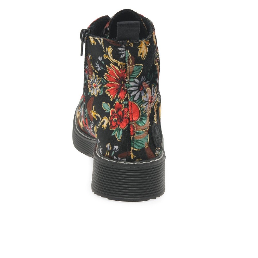 Rieker Simone Naisten Nilkkurit Mustat