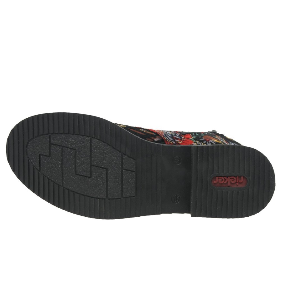 Rieker Simone Naisten Nilkkurit Mustat