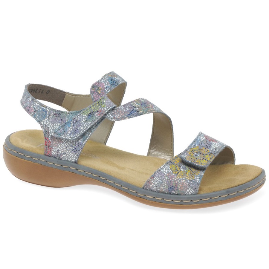 Rieker Sphere Naisten Riptape Sandaalit Auringonlasku