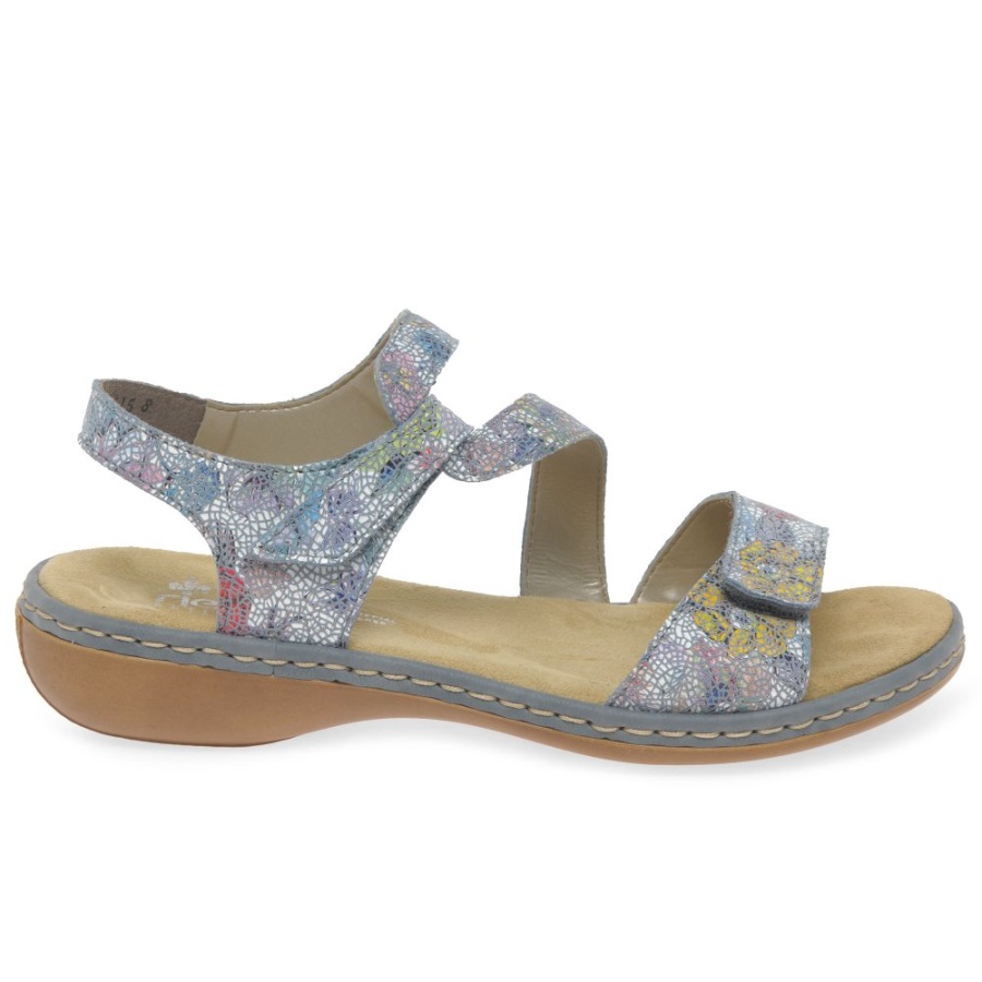 Rieker Sphere Naisten Riptape Sandaalit Auringonlasku