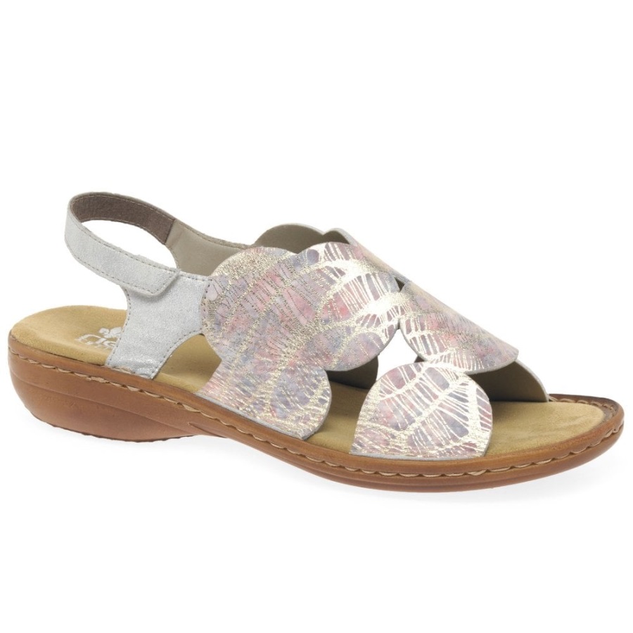 Rieker Spin Naisten Sandaalit Pinkki