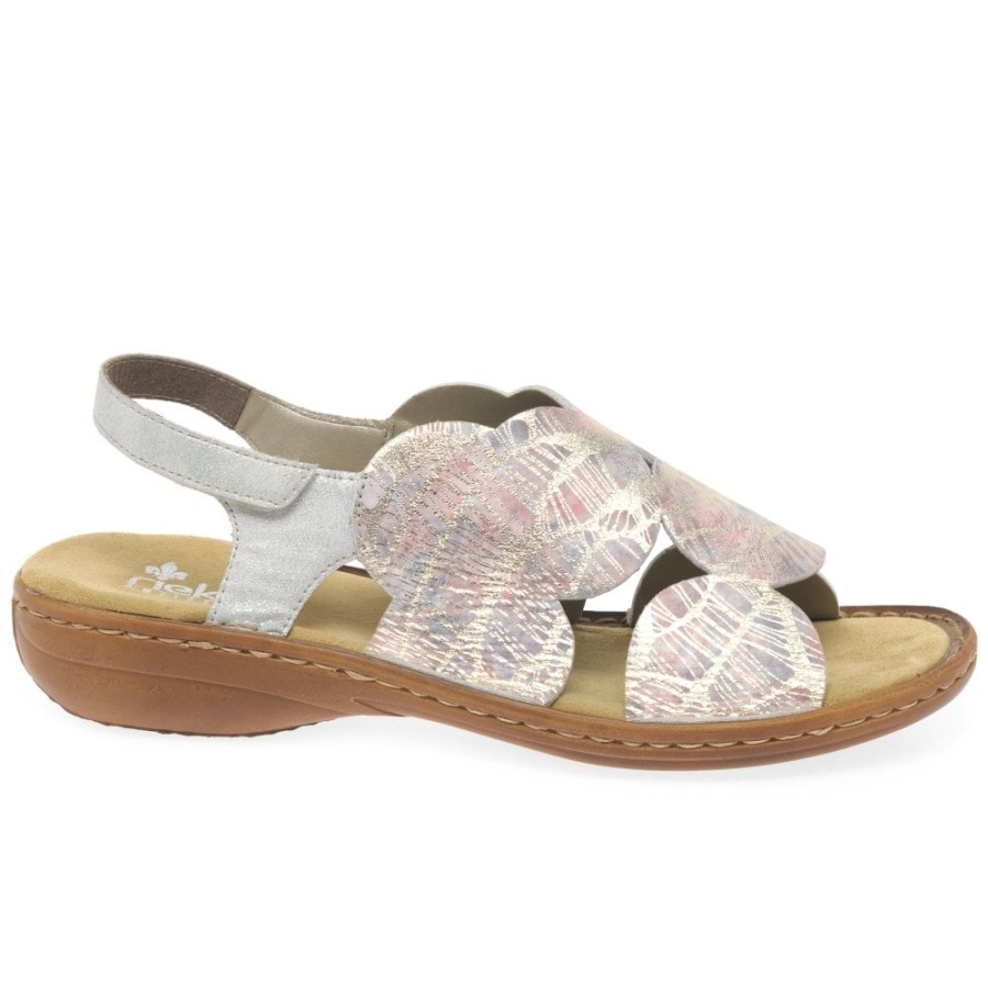 Rieker Spin Naisten Sandaalit Pinkki