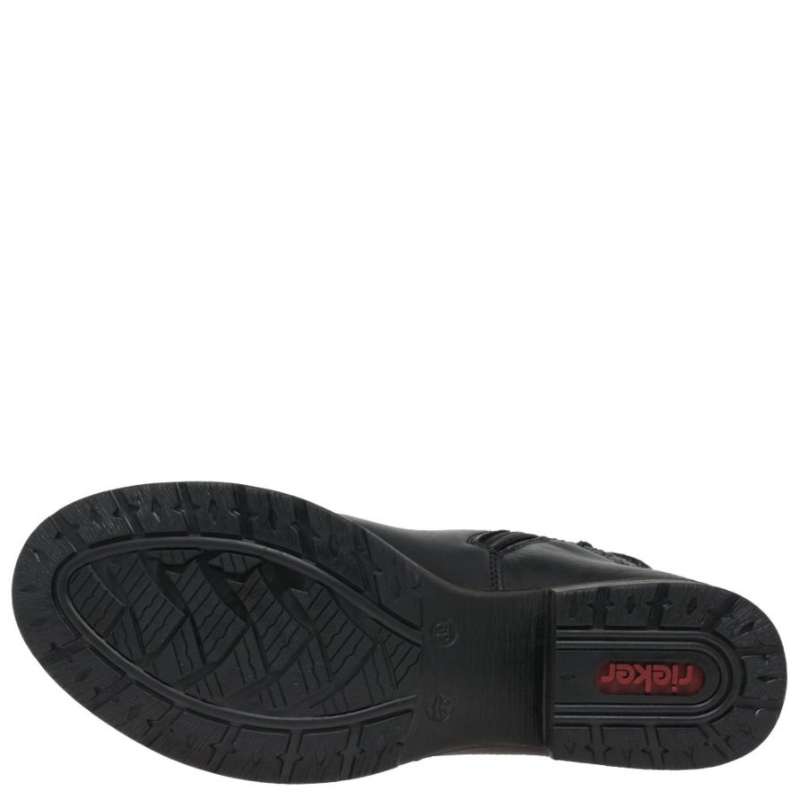 Rieker Utah Naisten Polvisaappaat Mustat