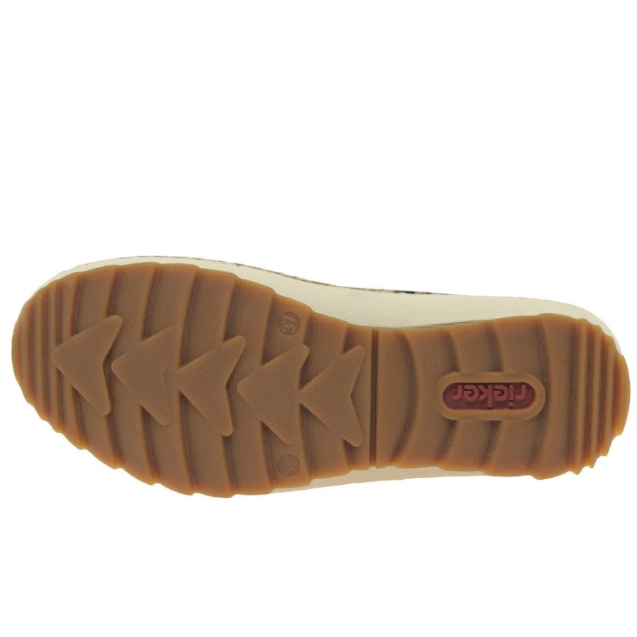 Rieker Weave Naisten Chelsea Saappaat Cayenne