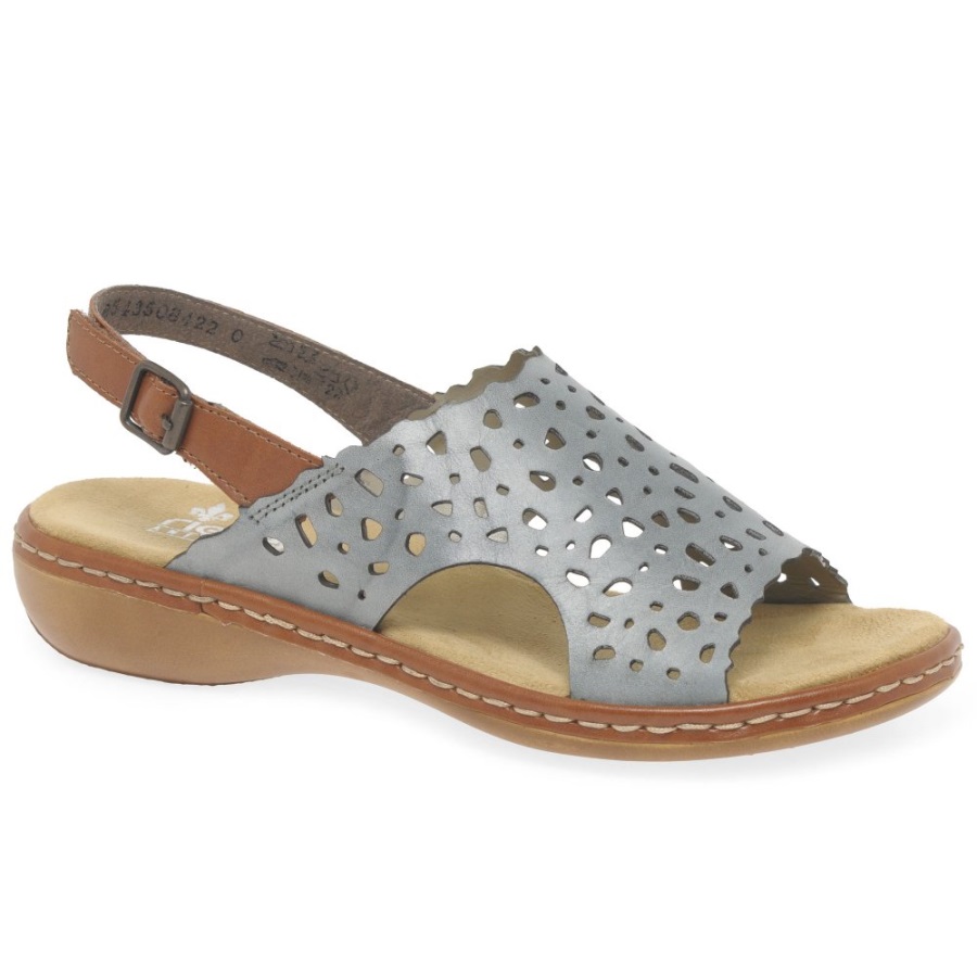 Valkoiset Rieker Andora Naisten Sandaalit