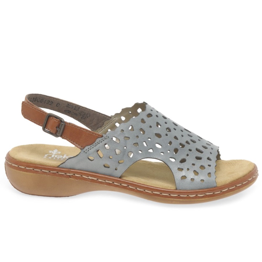 Valkoiset Rieker Andora Naisten Sandaalit