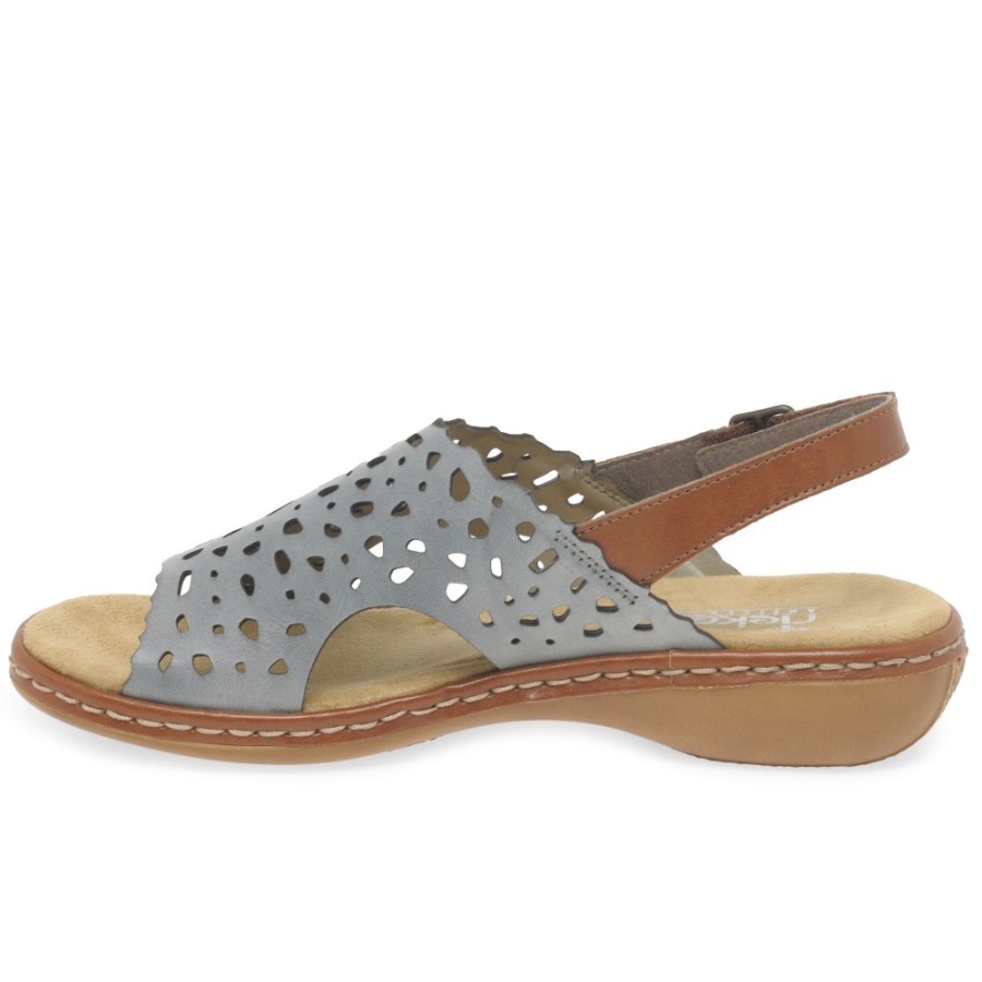 Valkoiset Rieker Andora Naisten Sandaalit