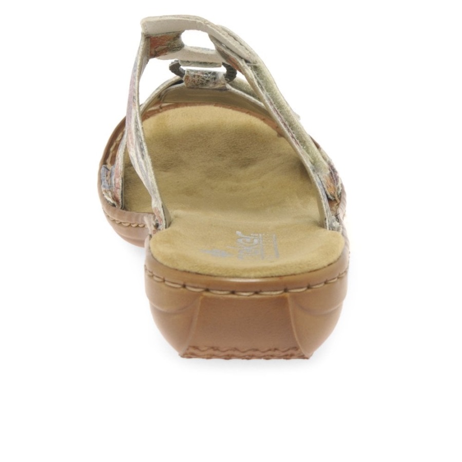 Valkoiset Rieker Carnival Naisten Sandaalit