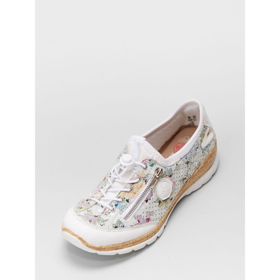 Rieker Tennari Vaihtokytkimellä Valkoinen