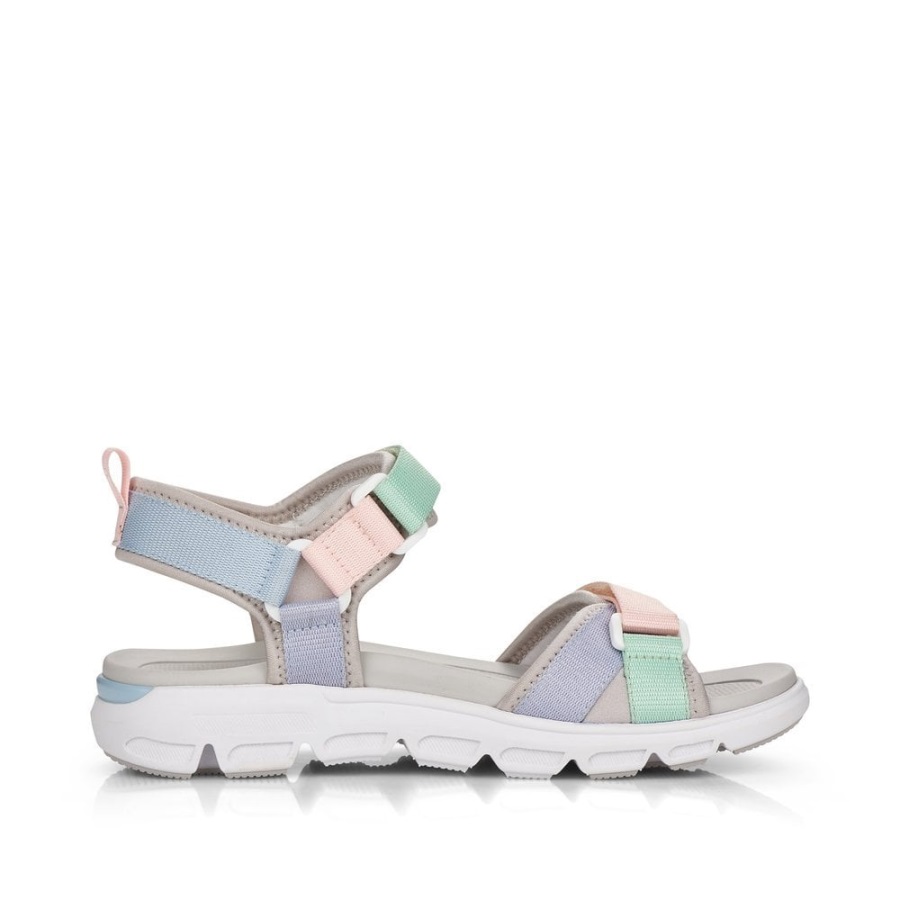 Rieker R-evolution V8401 Naisten Sandaalit Metallinen