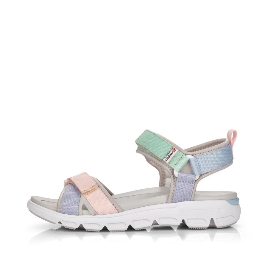 Rieker R-evolution V8401 Naisten Sandaalit Metallinen