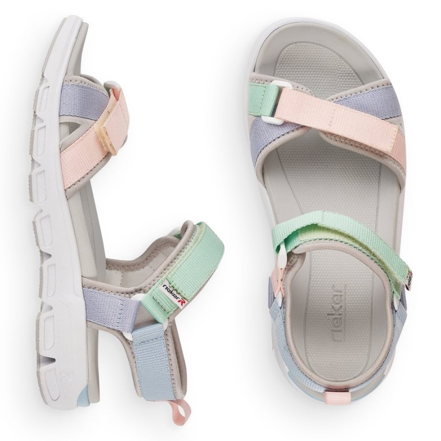 Rieker R-evolution V8401 Naisten Sandaalit Metallinen