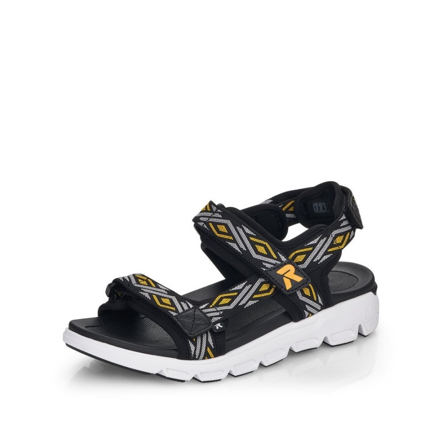 Rieker R-evolution V8402 Naisten Sandaalit Mustat