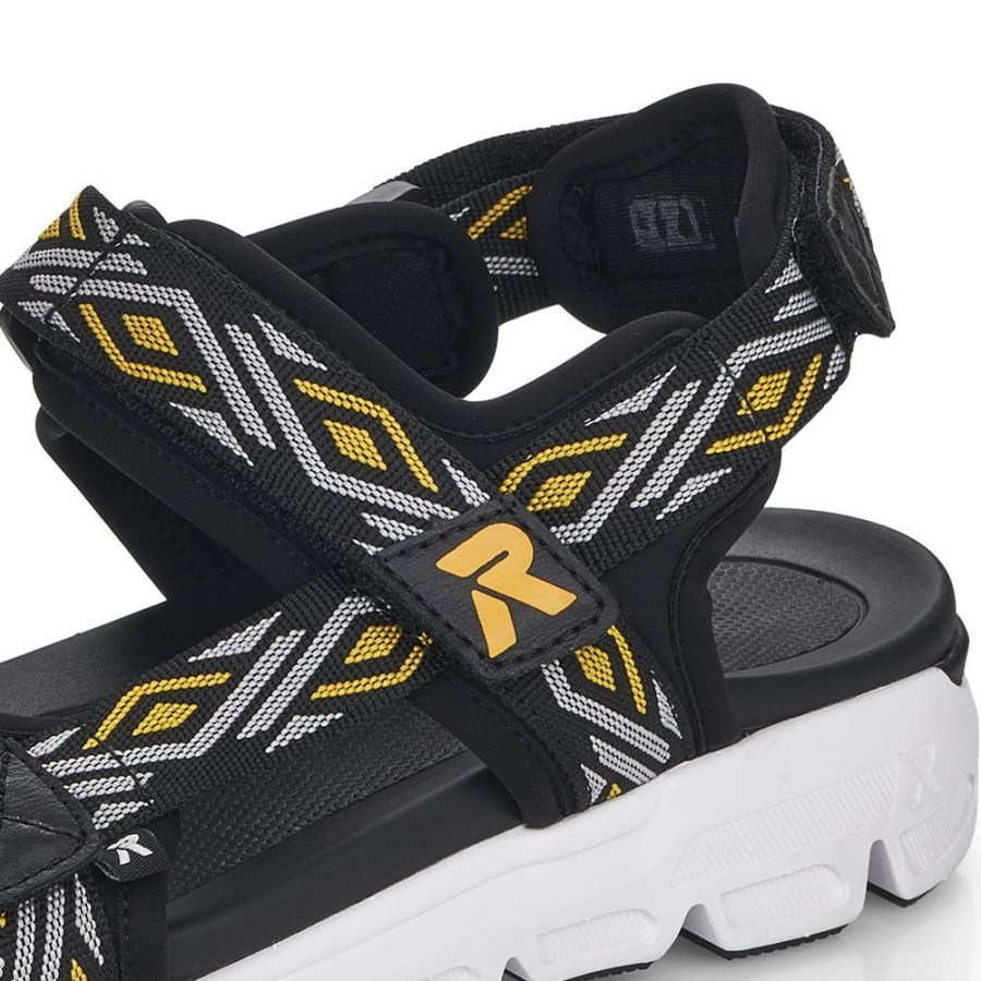 Rieker R-evolution V8402 Naisten Sandaalit Mustat