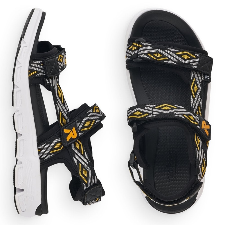 Rieker R-evolution V8402 Naisten Sandaalit Mustat