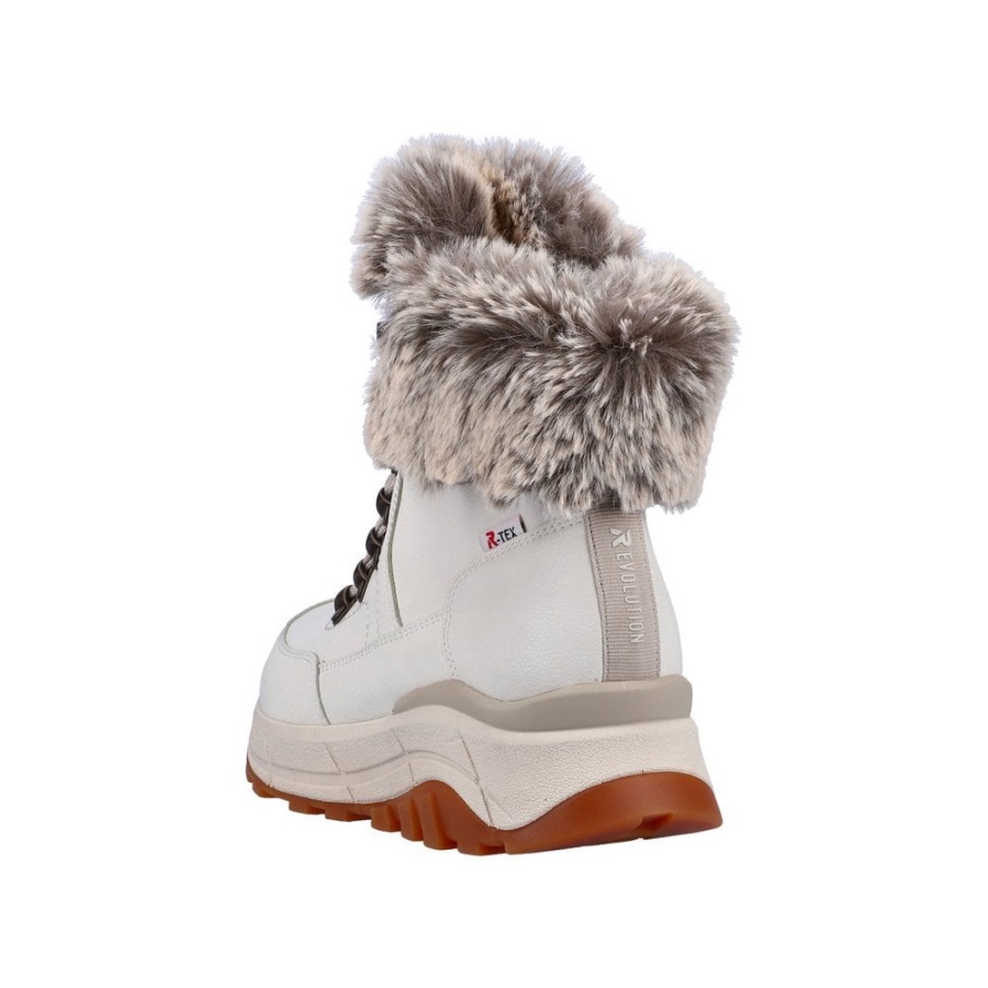 Rieker R-evolution W0063 Naisten Saappaat Valkoiset