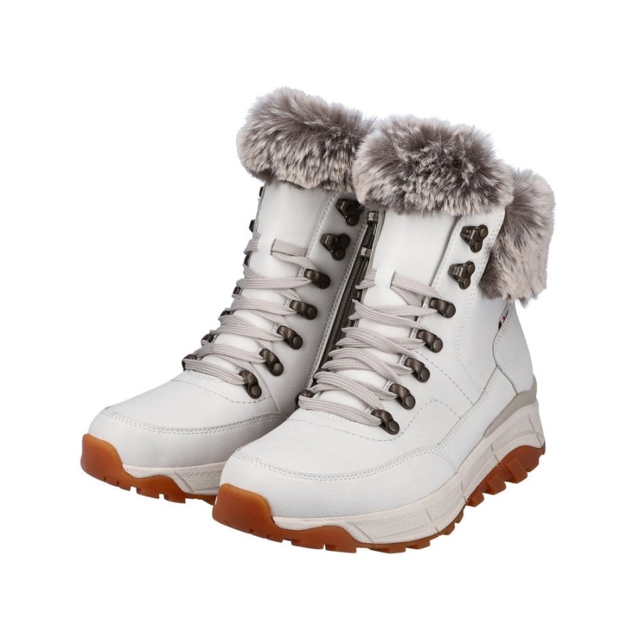 Rieker R-evolution W0063 Naisten Saappaat Valkoiset