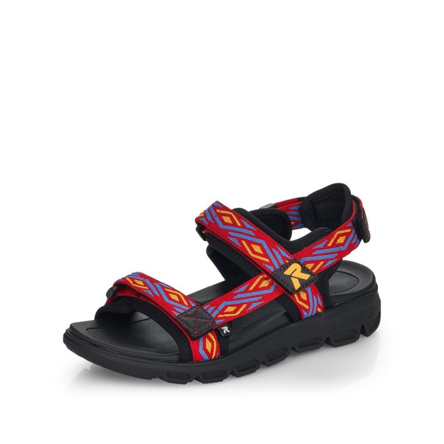 Rieker Punaiset R-evolution V8402 Naisten Sandaalit